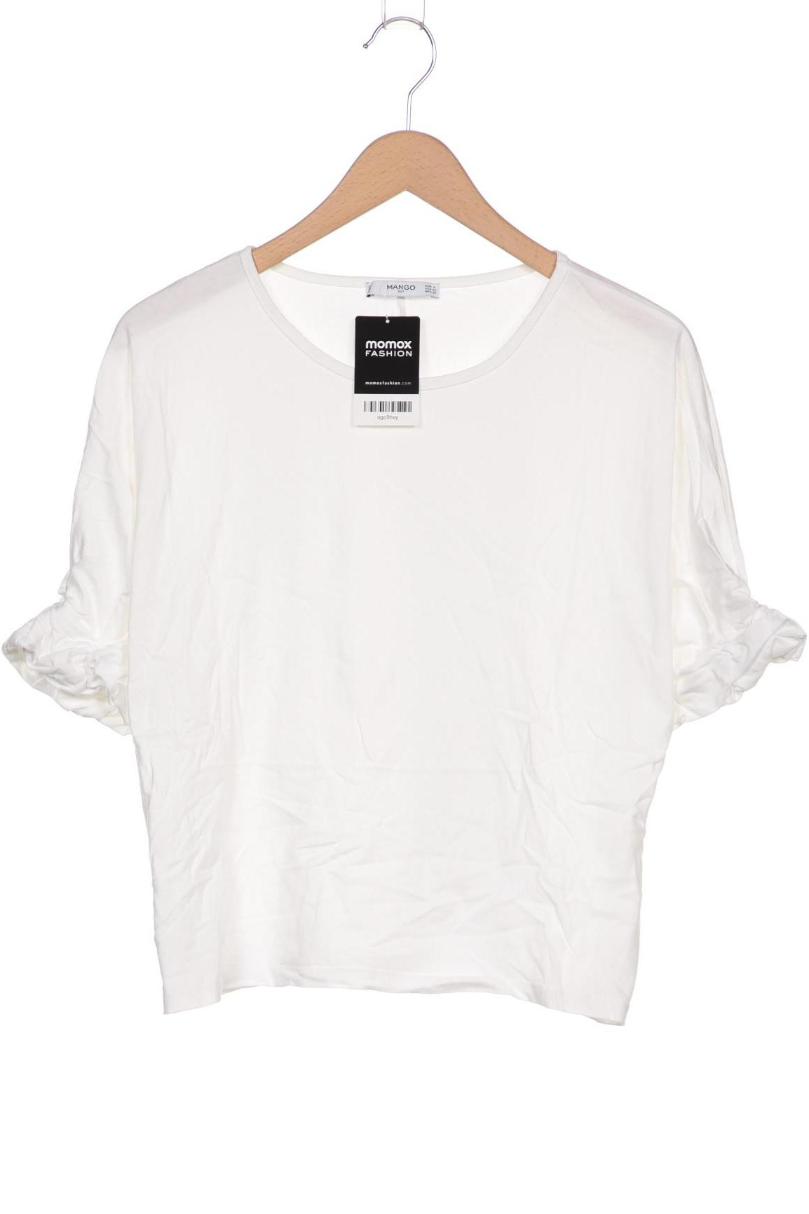 

MANGO Damen T-Shirt, weiß
