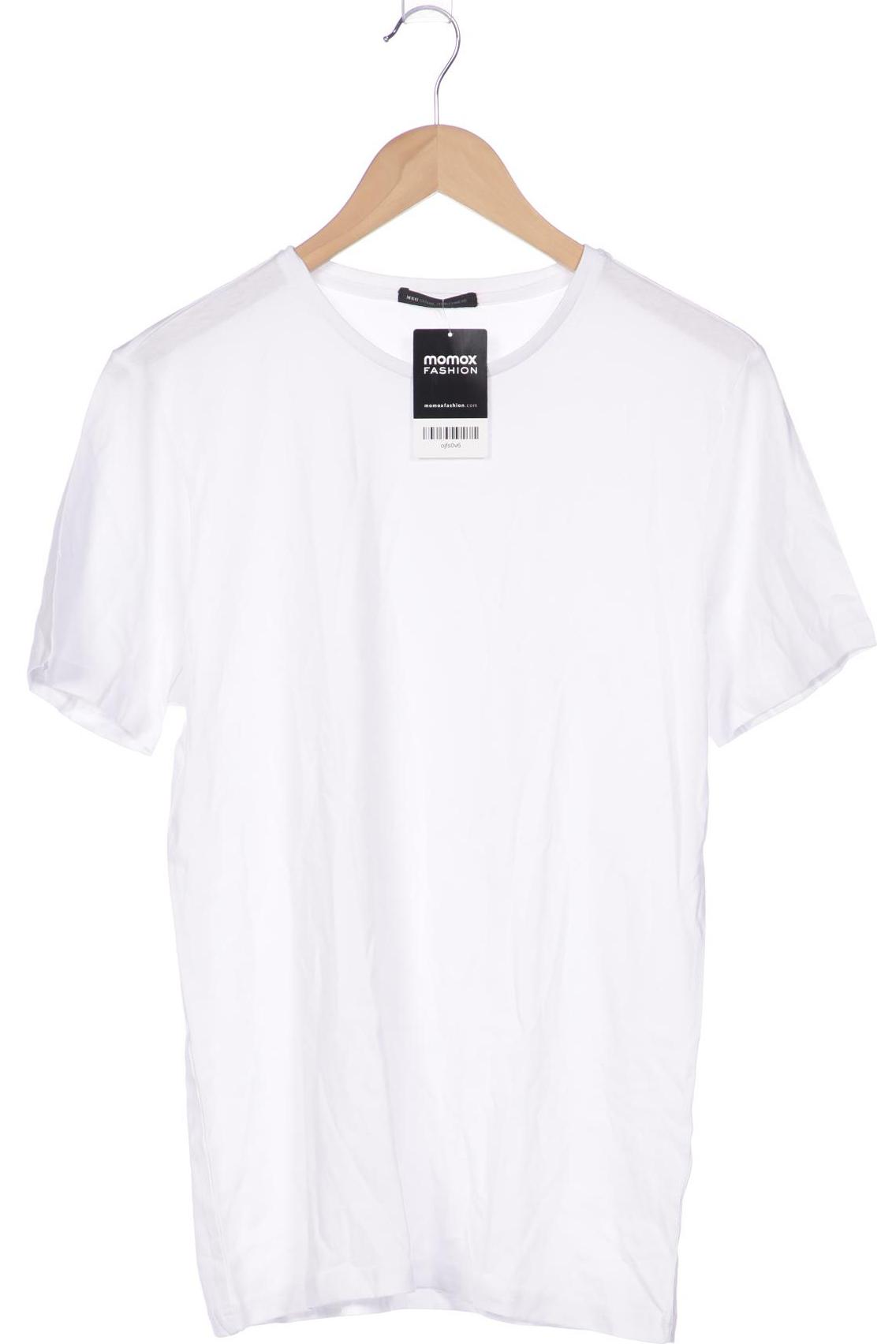 

Mango Damen T-Shirt, weiß, Gr. 34
