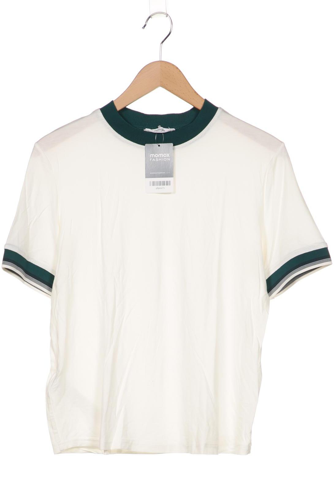 

MANGO Damen T-Shirt, weiß