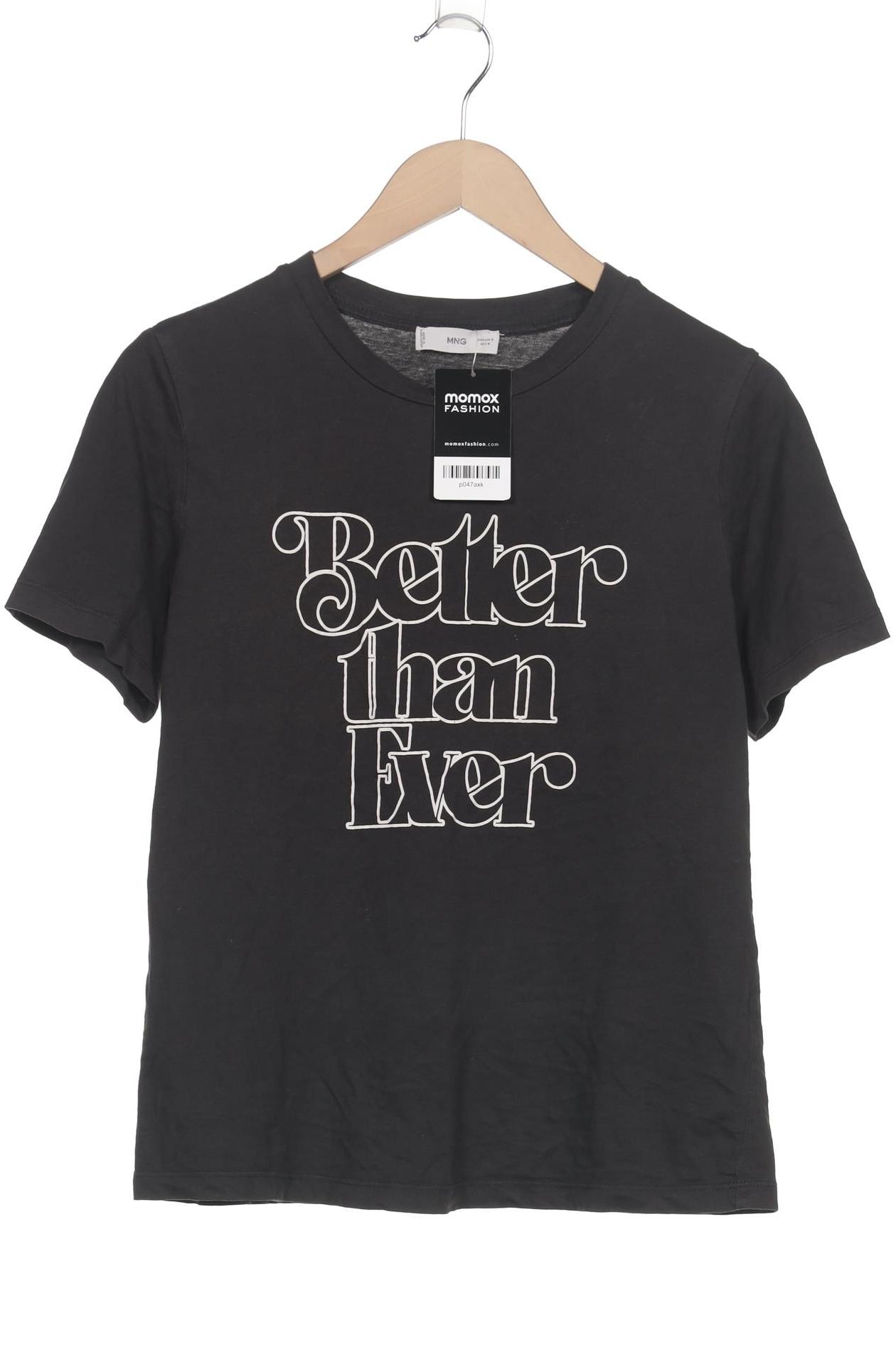 

Mango Damen T-Shirt, schwarz, Gr. 38