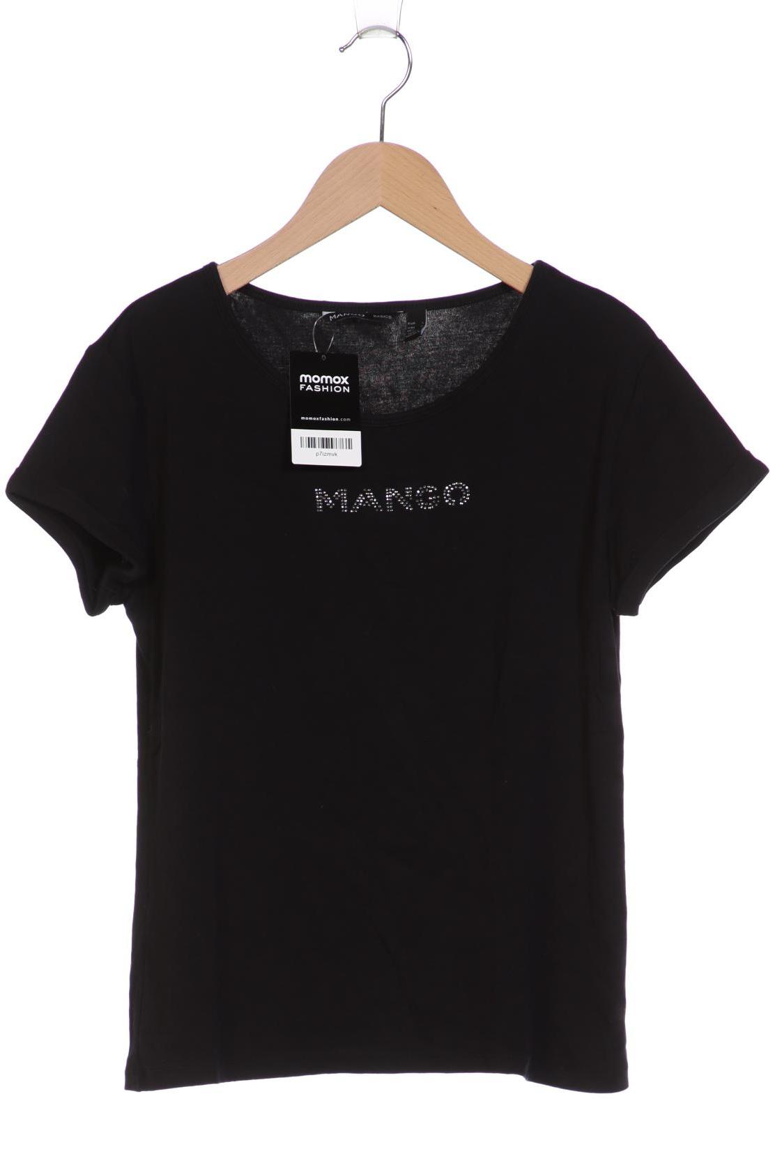 

Mango Damen T-Shirt, schwarz, Gr. 42