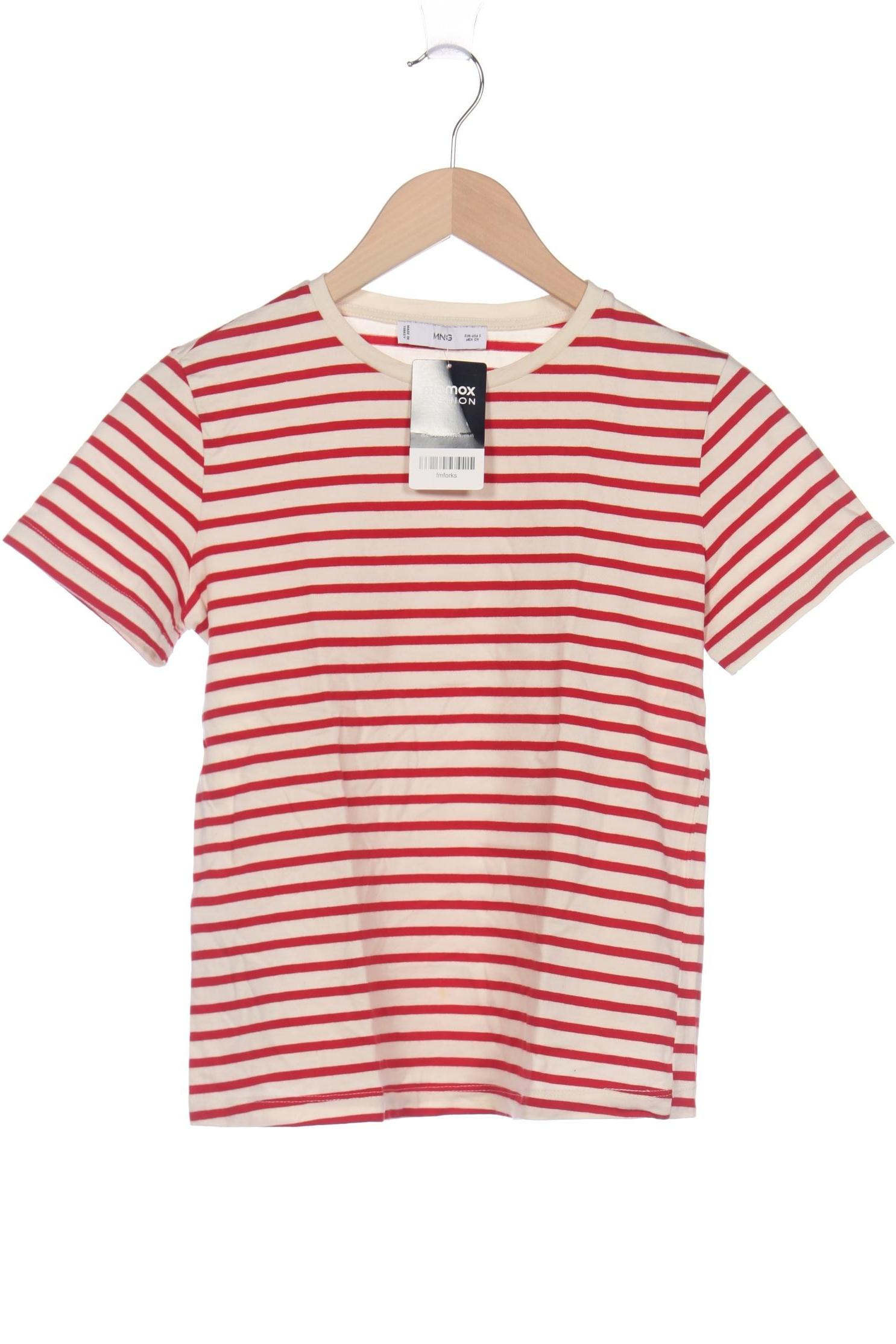 

Mango Damen T-Shirt, cremeweiß, Gr. 36