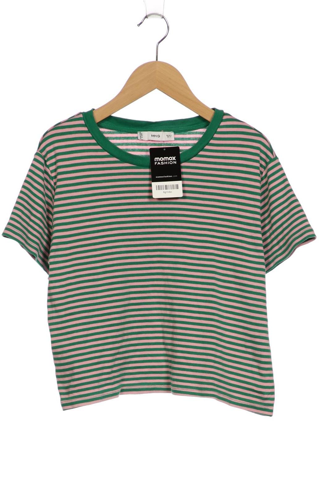 

Mango Damen T-Shirt, grün, Gr. 36