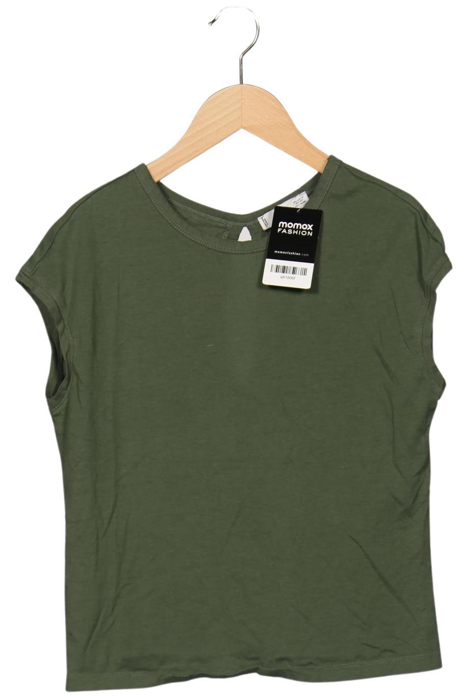 

Mango Damen T-Shirt, grün, Gr. 34