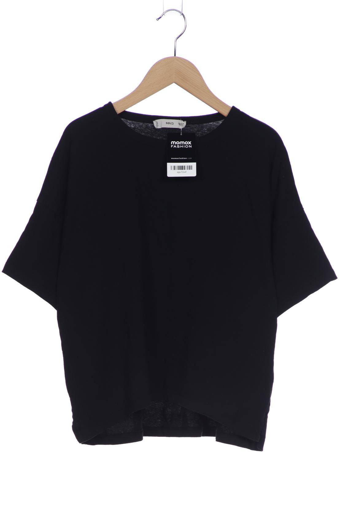 

Mango Damen T-Shirt, schwarz, Gr. 34