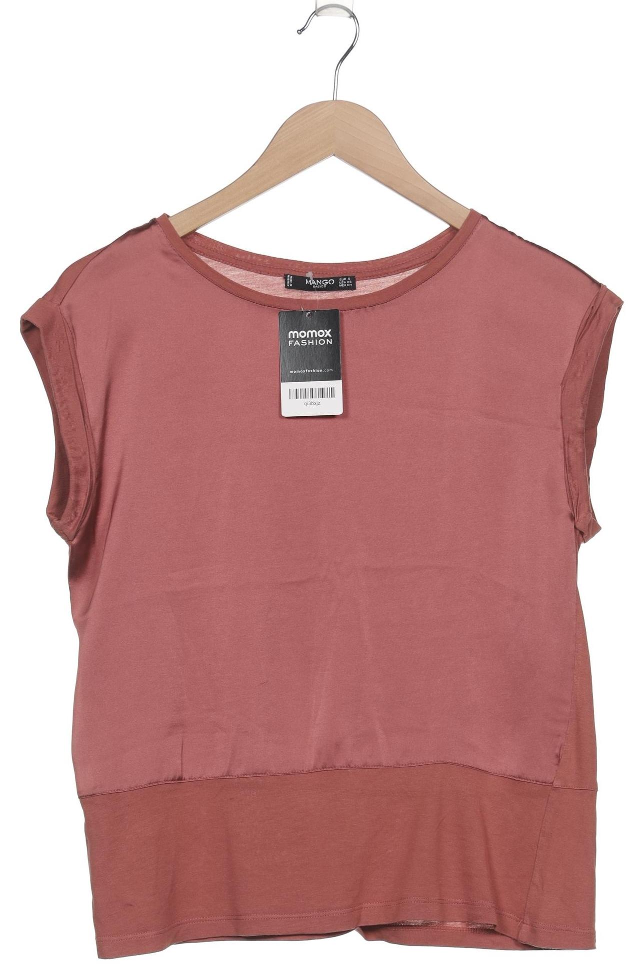 Thumbnail - Mango Damen T-Shirt, bordeaux, Gr. 36