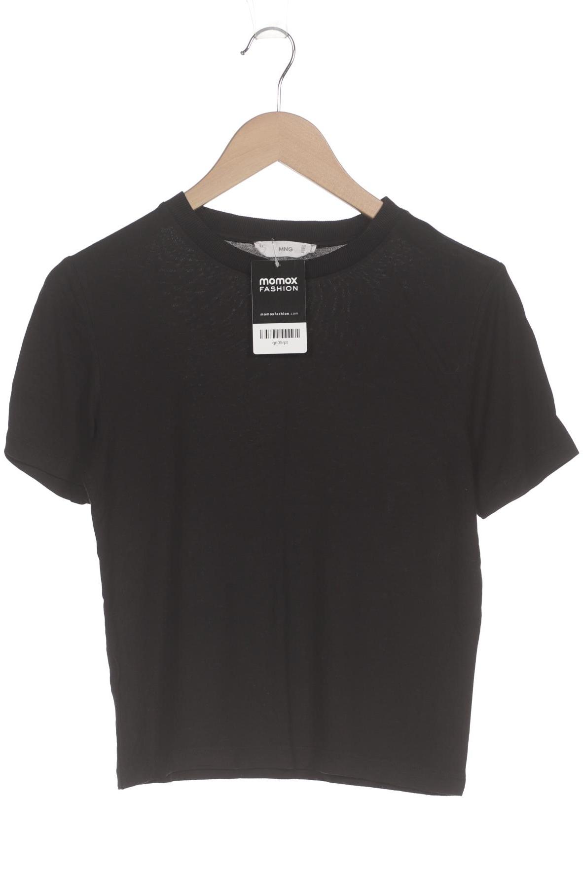 

Mango Damen T-Shirt, schwarz, Gr. 38