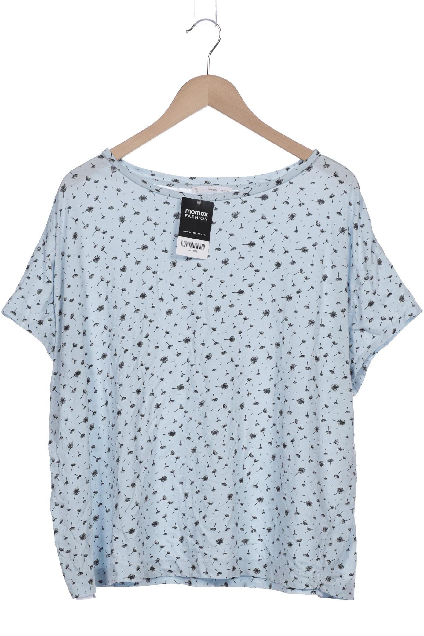 

Mango Damen T-Shirt, hellblau, Gr. 52