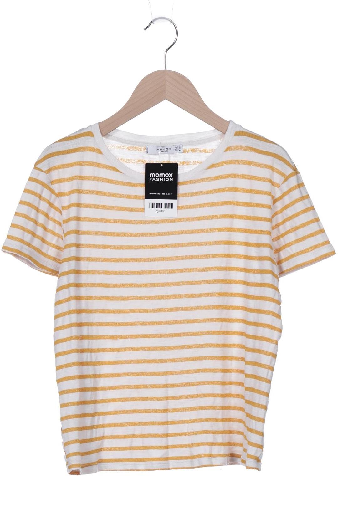 

Mango Damen T-Shirt, weiß, Gr. 38