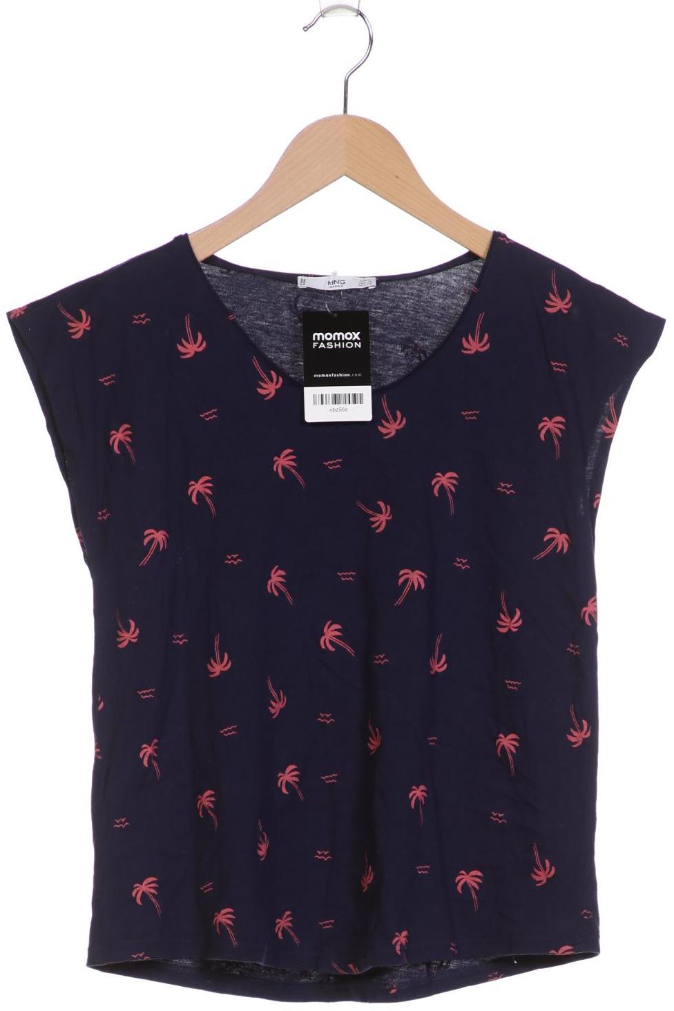 

Mango Damen T-Shirt, marineblau, Gr. 36