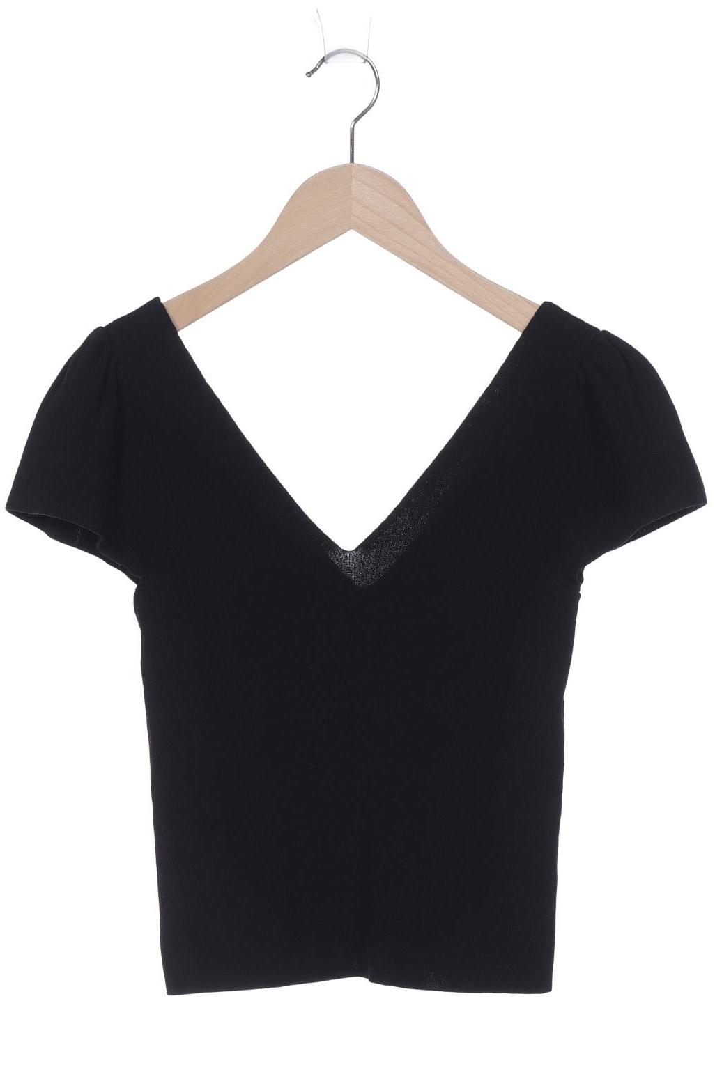 

Mango Damen T-Shirt, schwarz, Gr. 34