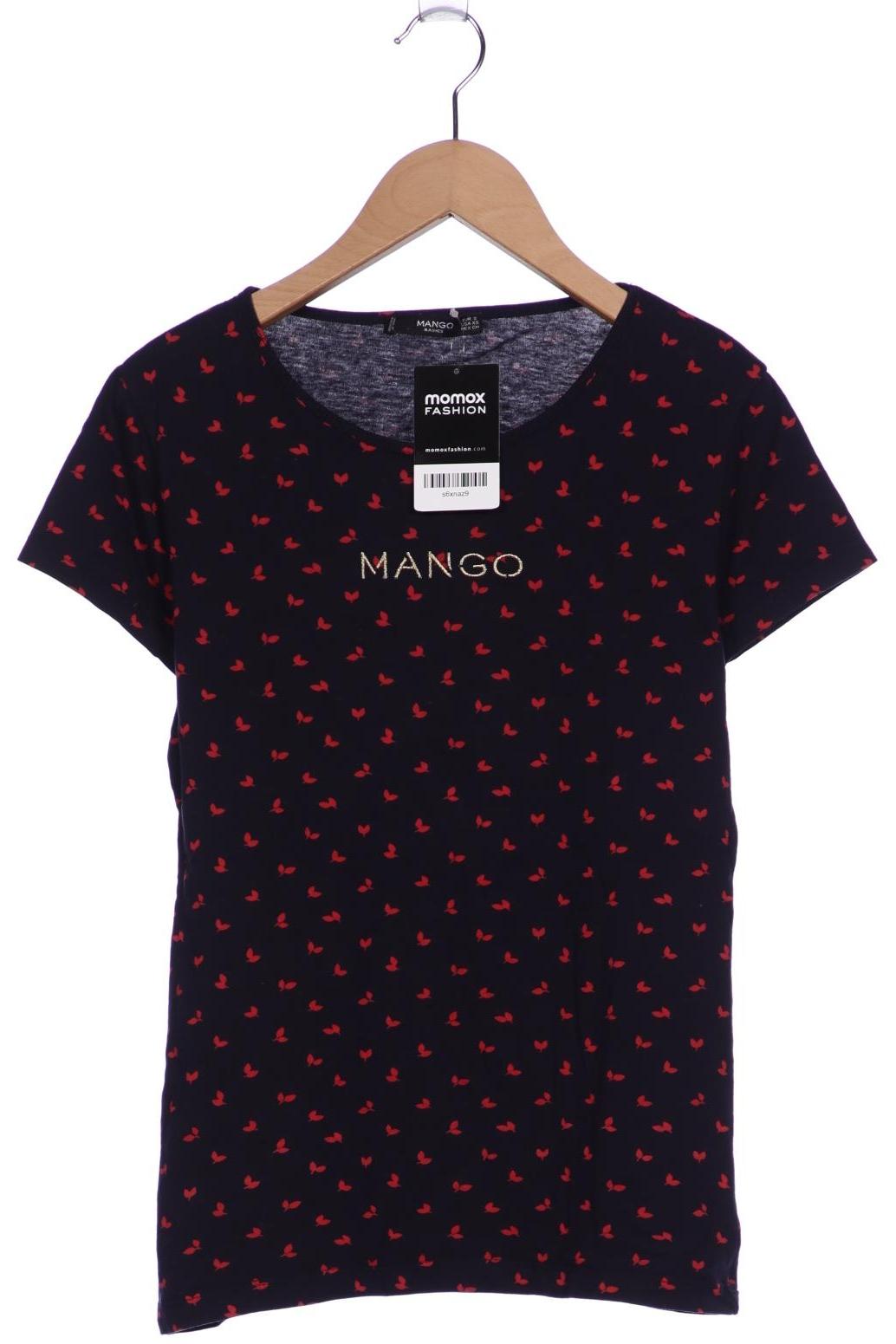 

Mango Damen T-Shirt, marineblau, Gr. 36