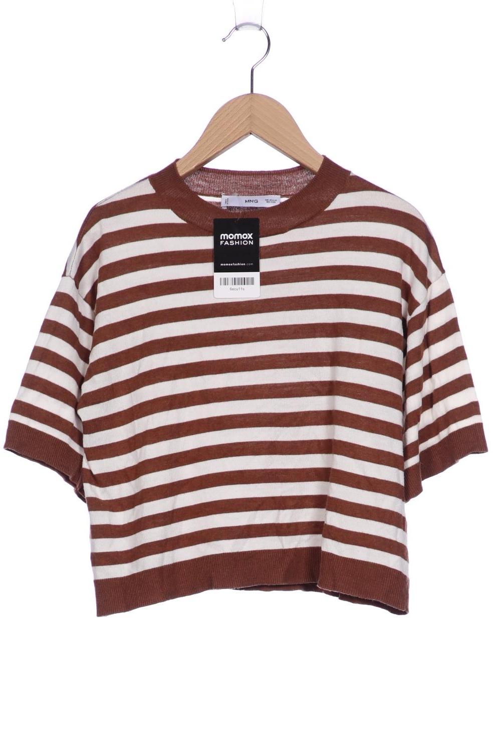 

Mango Damen T-Shirt, braun, Gr. 34