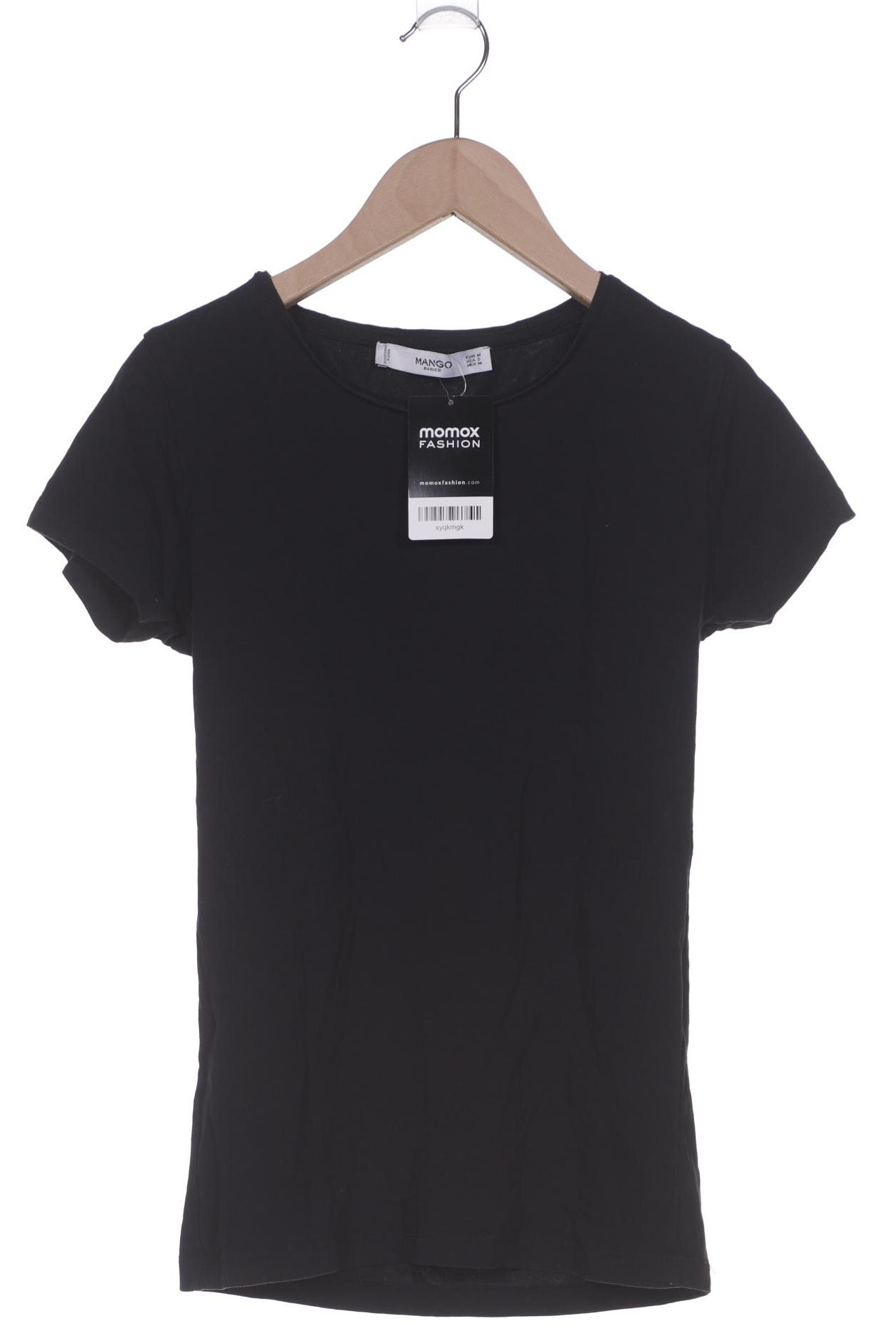 

Mango Damen T-Shirt, schwarz, Gr. 38