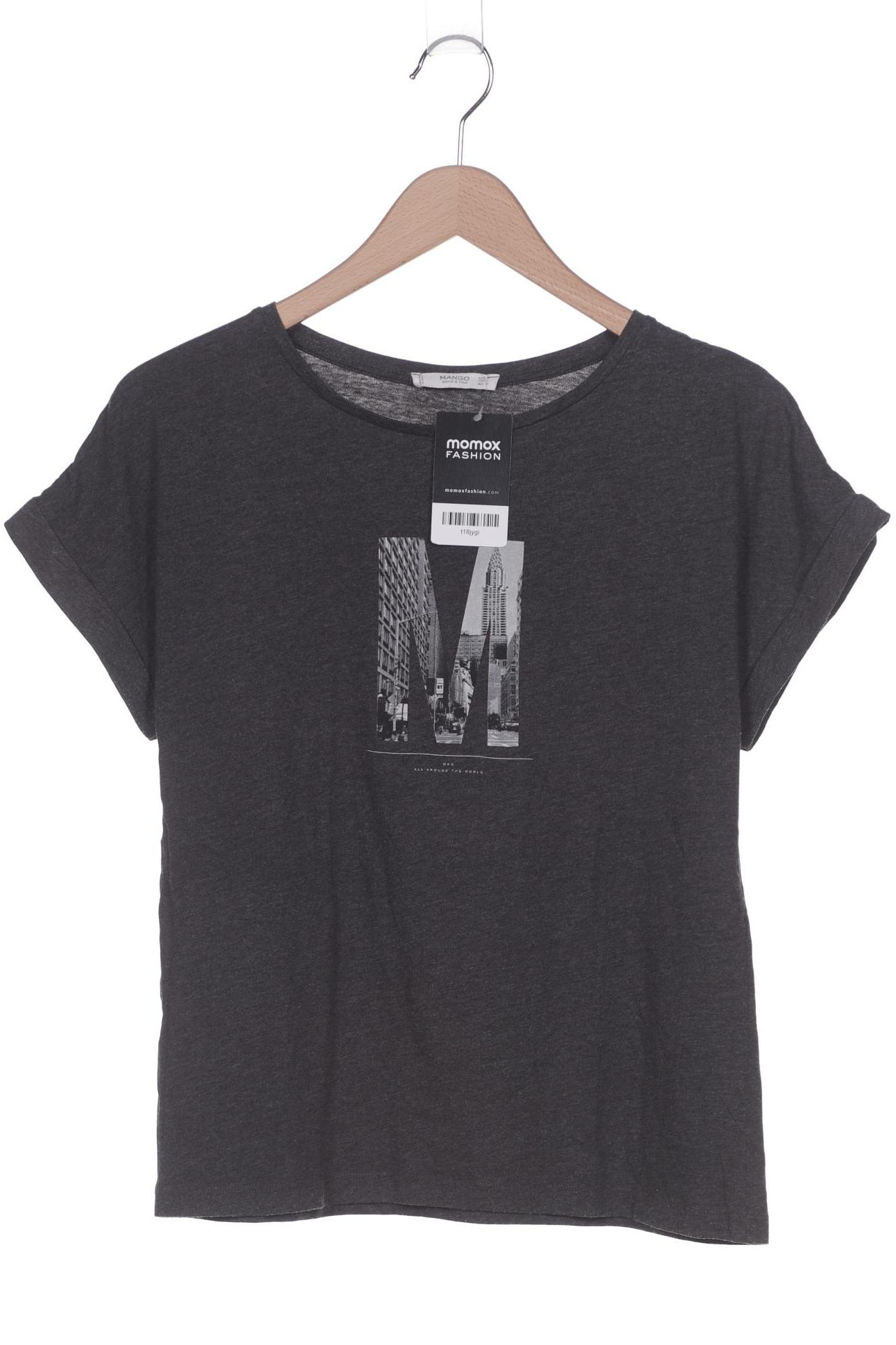 

Mango Damen T-Shirt, grau, Gr. 38