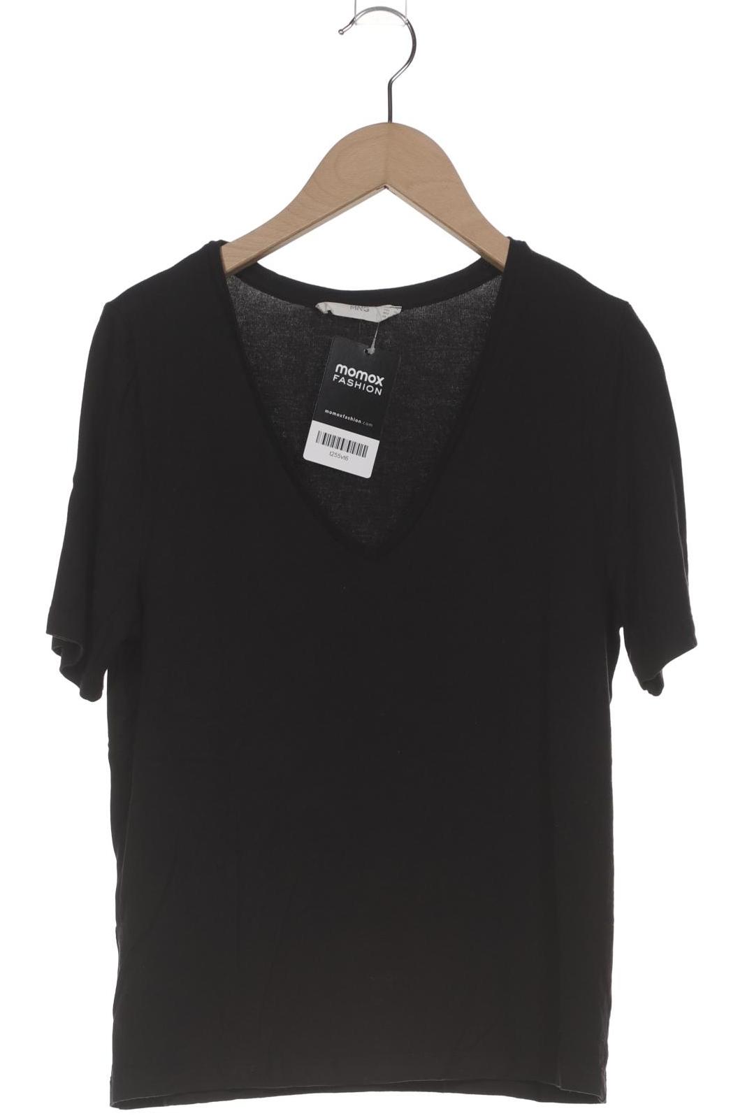 

Mango Damen T-Shirt, schwarz, Gr. 36