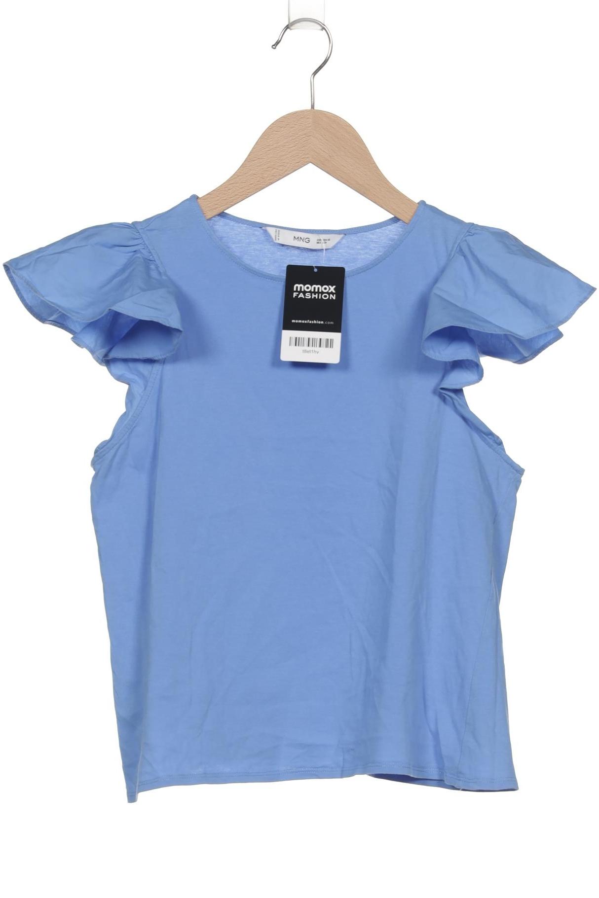 

Mango Damen T-Shirt, blau, Gr. 34