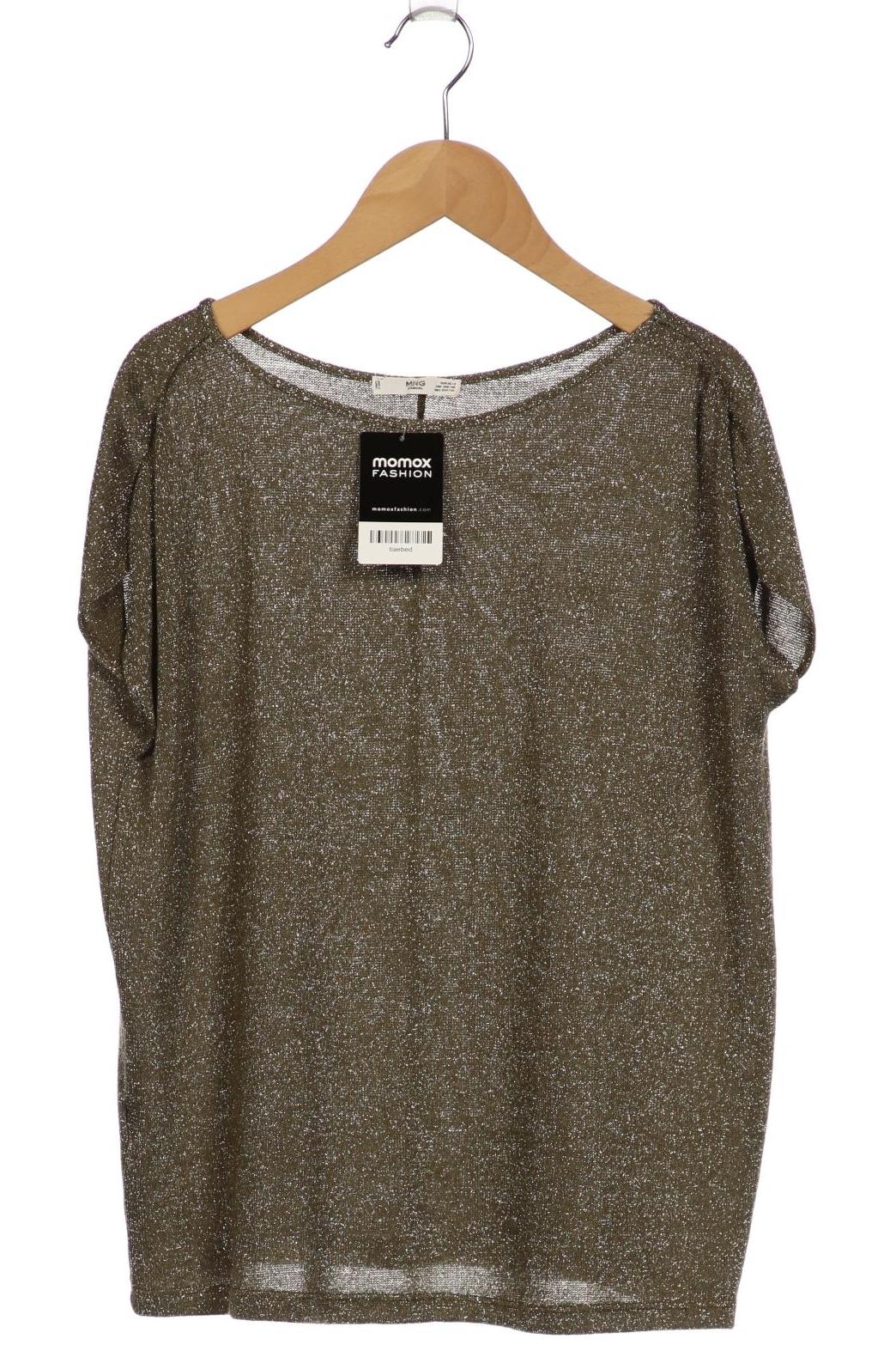 

Mango Damen T-Shirt, grün, Gr. 34