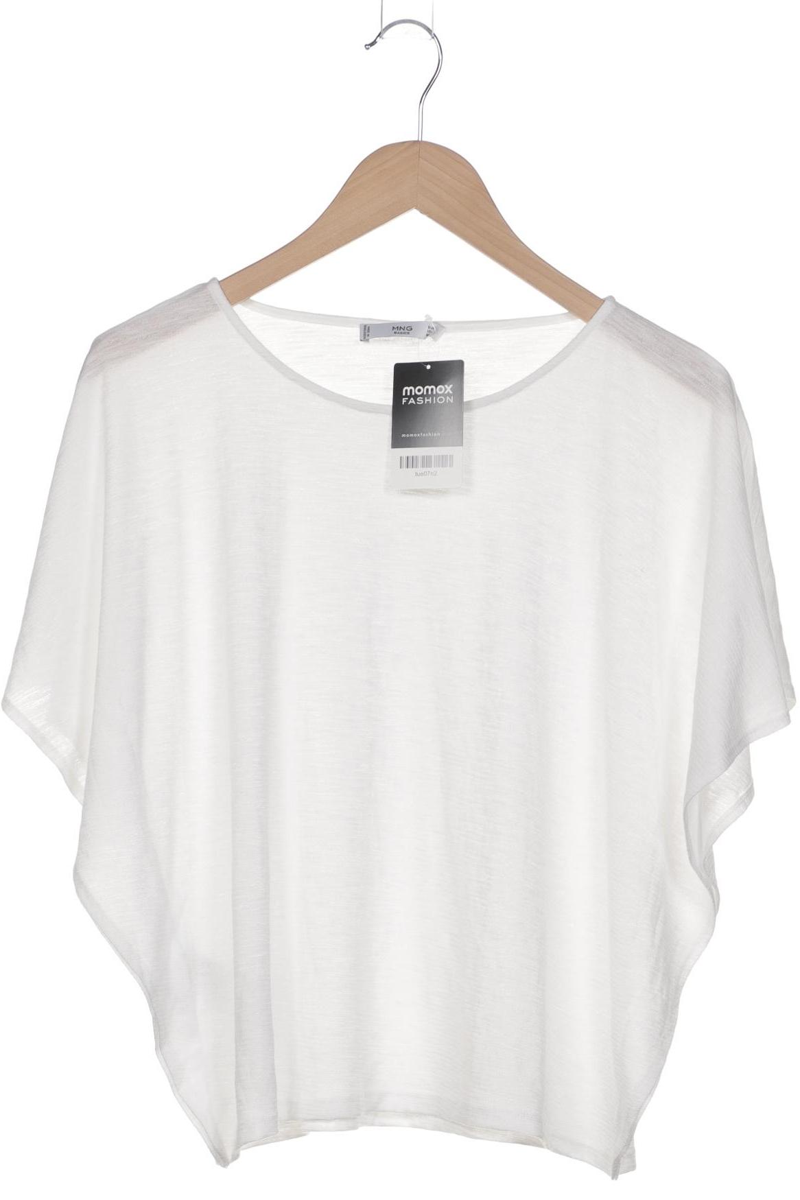 

Mango Damen T-Shirt, weiß, Gr. 36