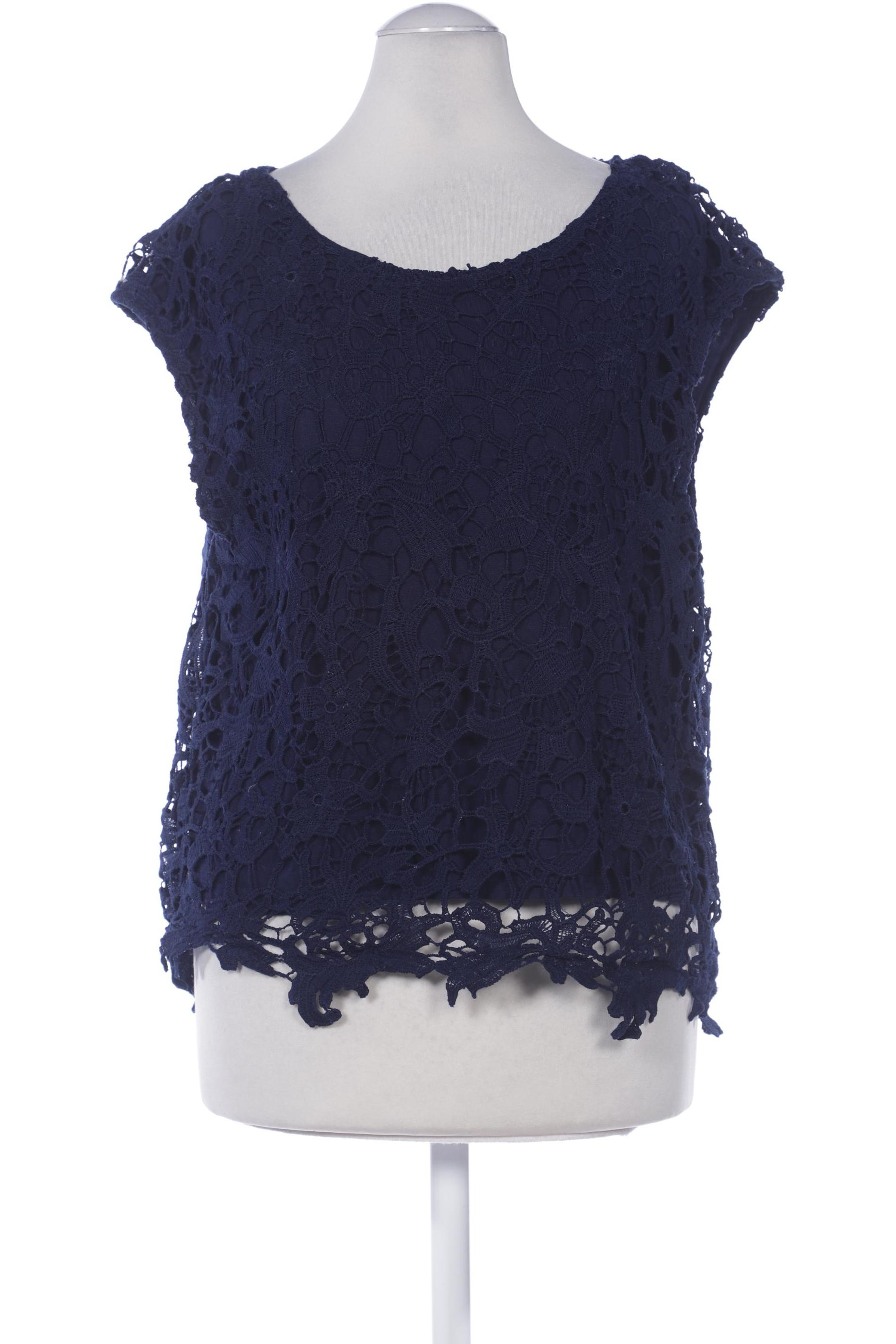 

Mango Damen T-Shirt, marineblau, Gr. 36