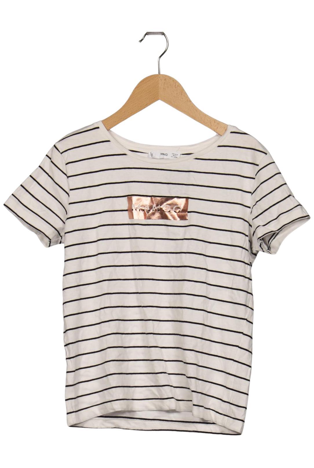 

Mango Damen T-Shirt, weiß, Gr. 38