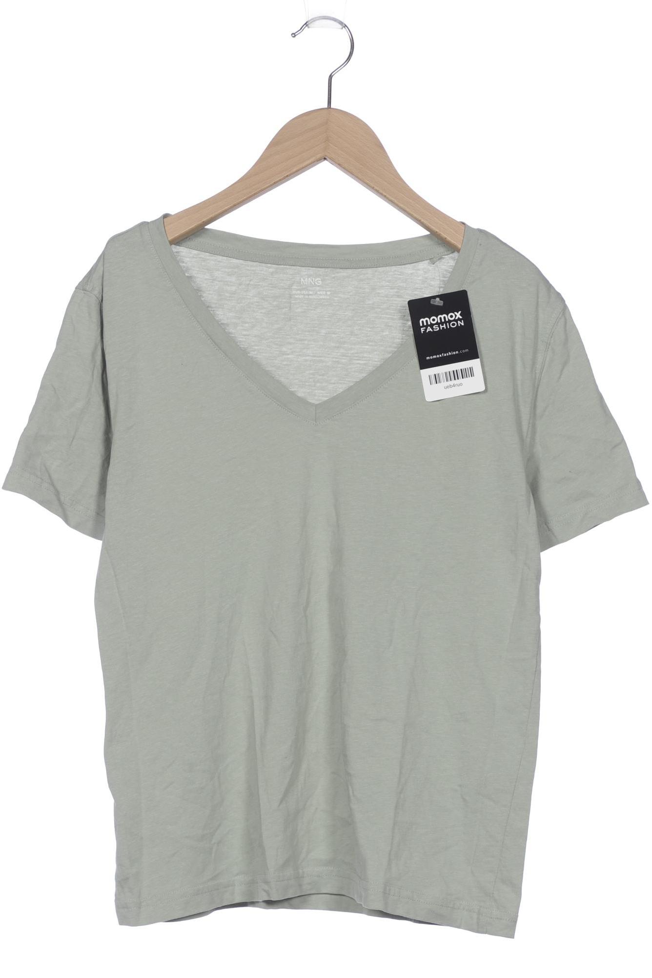 

Mango Damen T-Shirt, hellgrün, Gr. 38
