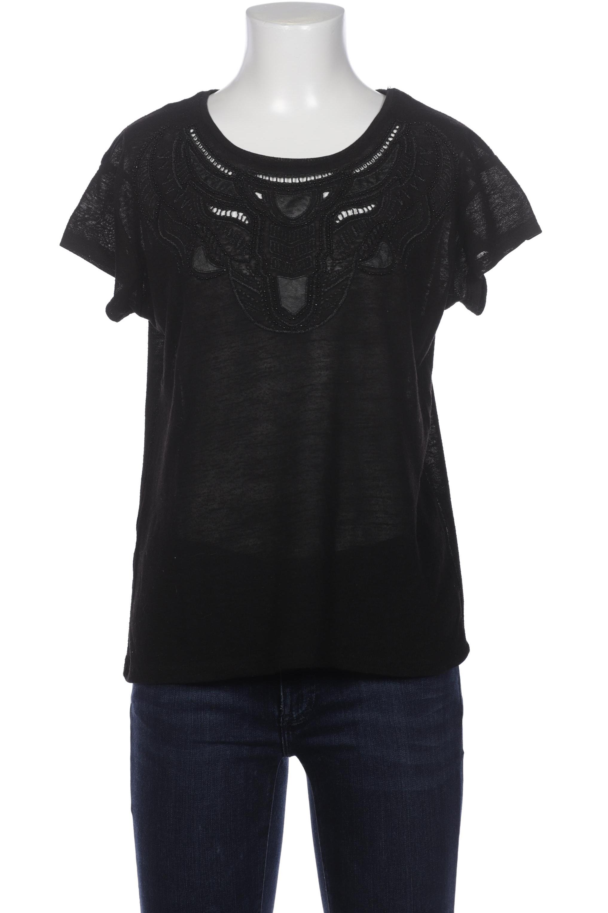 

Mango Damen T-Shirt, schwarz, Gr. 36
