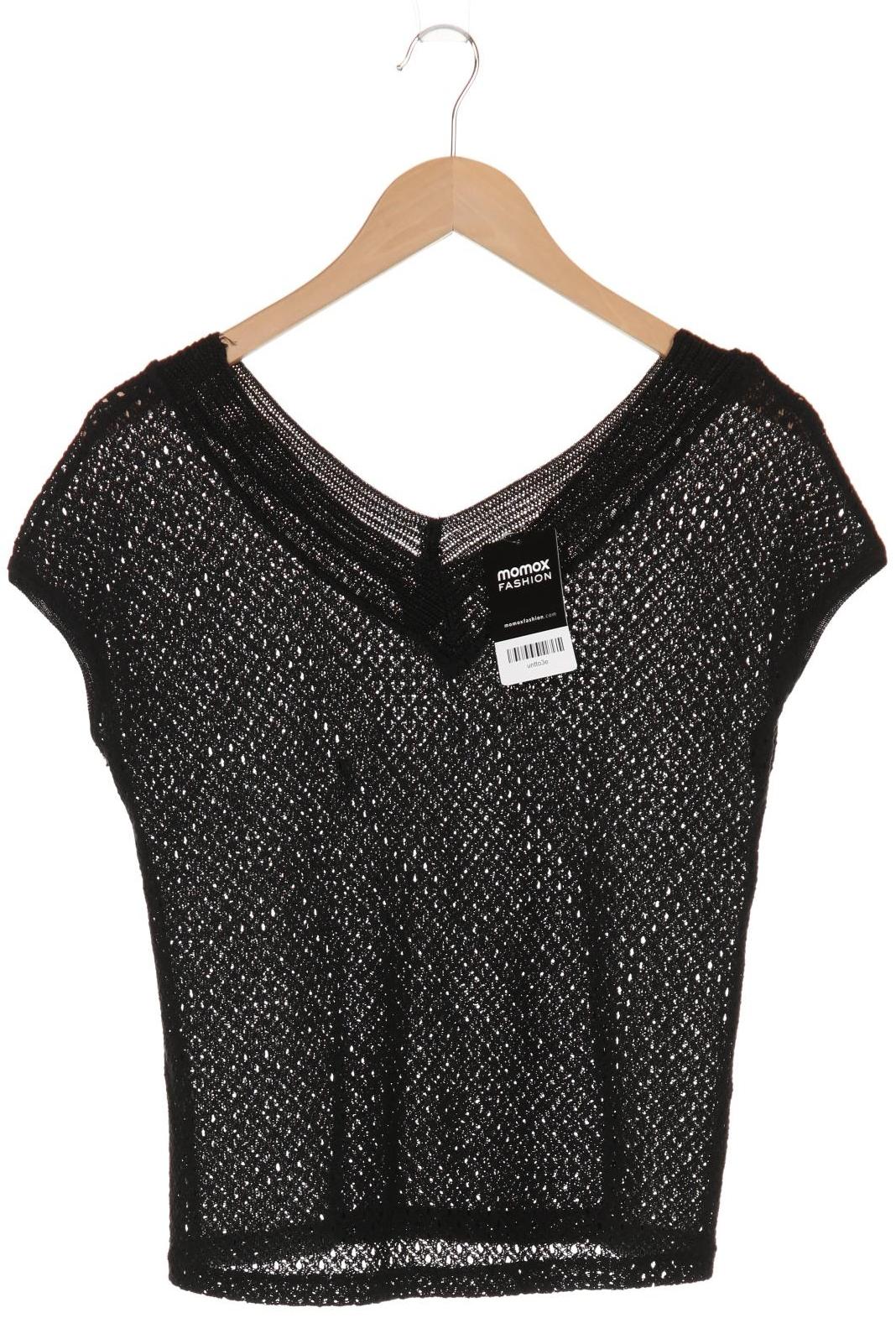 

Mango Damen T-Shirt, schwarz, Gr. 36