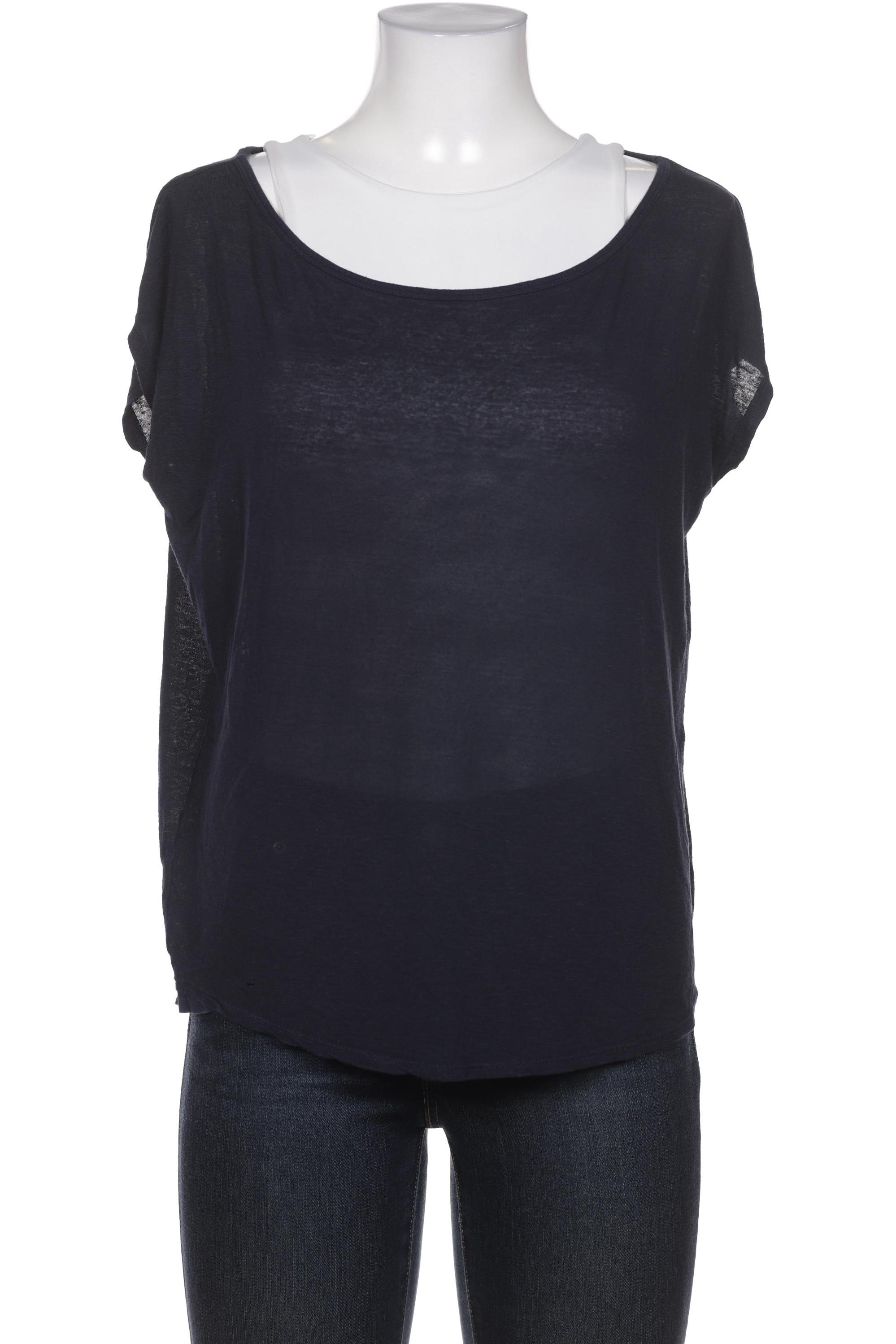 

Mango Damen T-Shirt, marineblau, Gr. 36