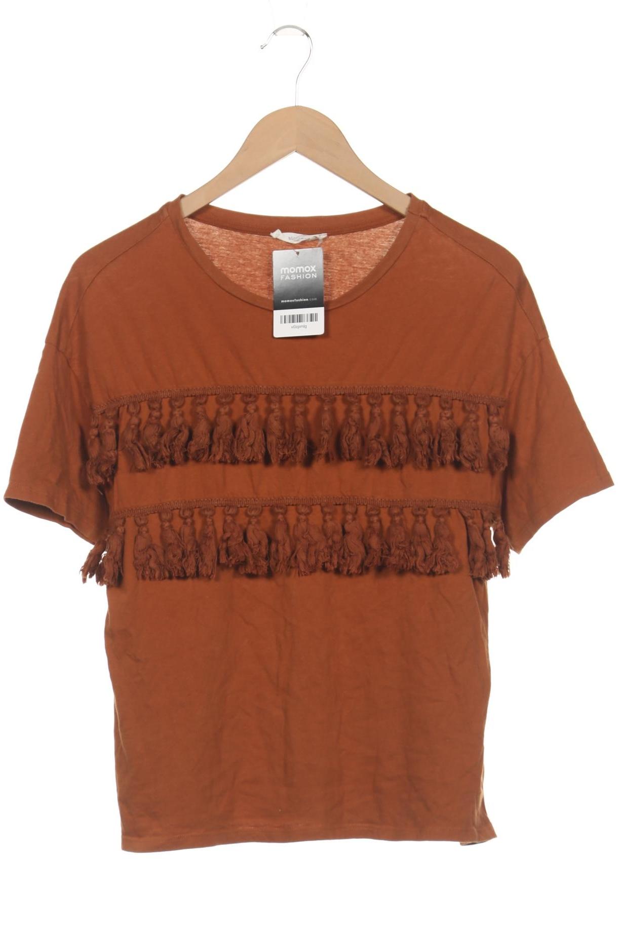 

Mango Damen T-Shirt, braun, Gr. 38