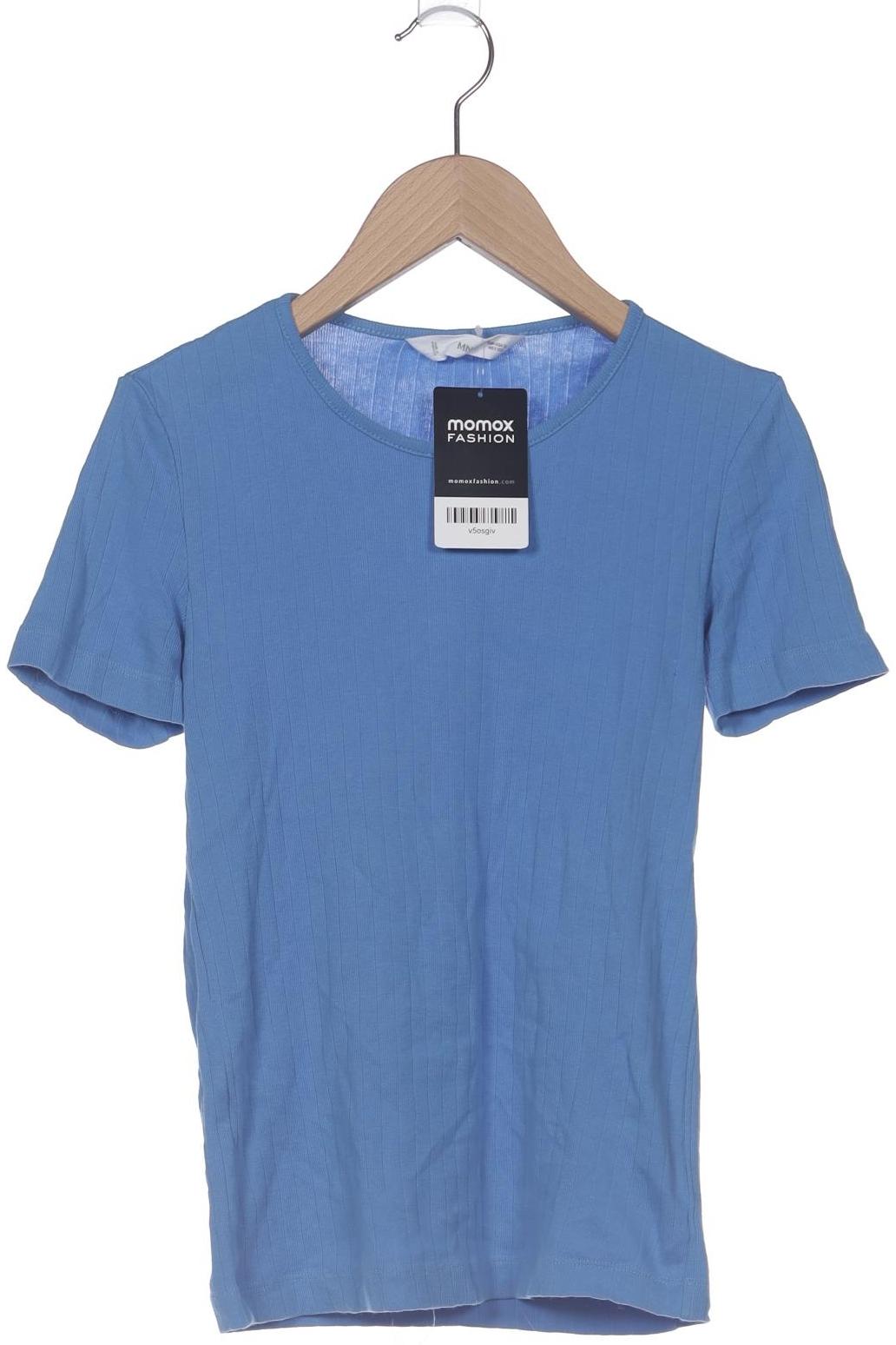 

Mango Damen T-Shirt, blau, Gr. 34