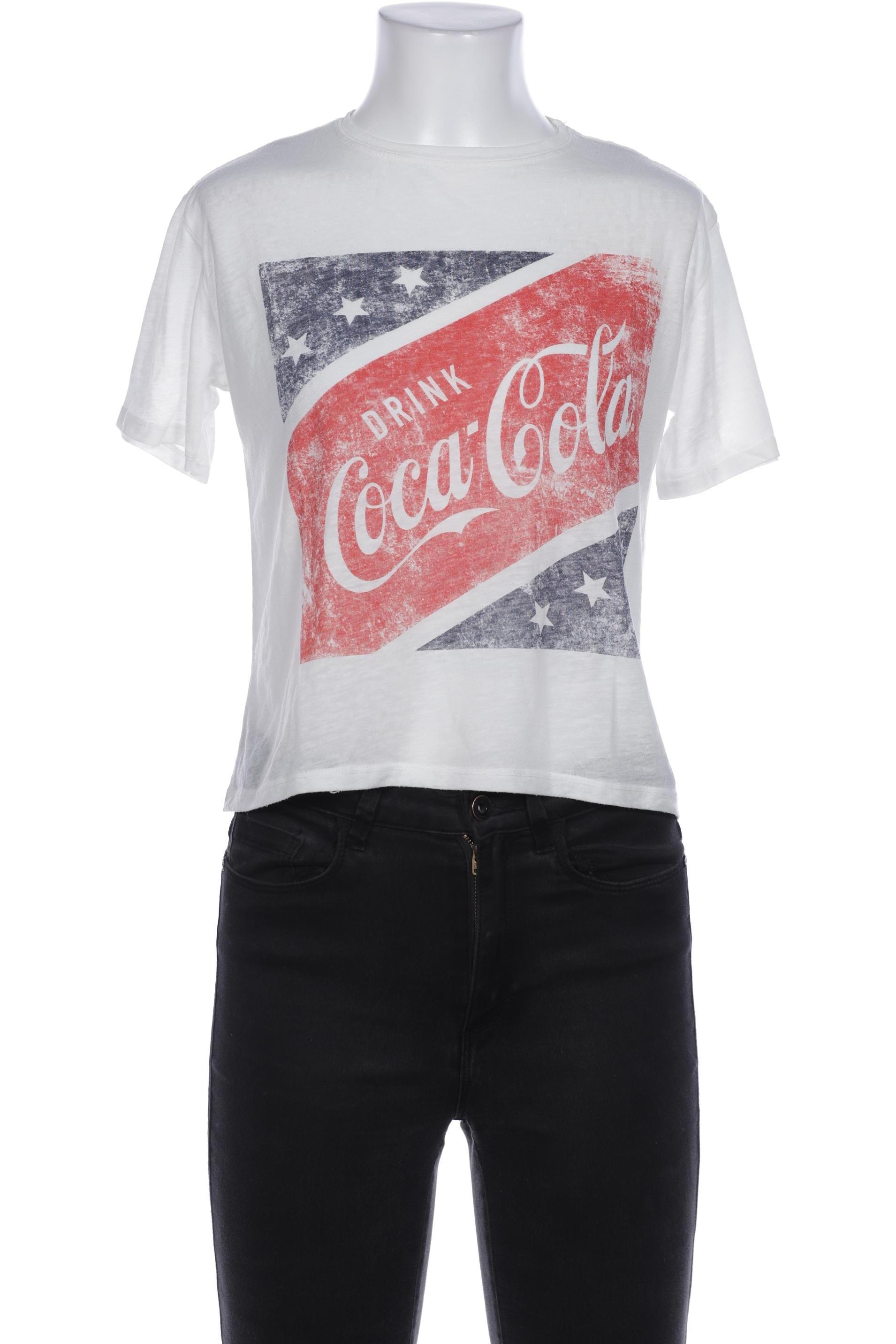 

Mango Damen T-Shirt, weiß, Gr. 36