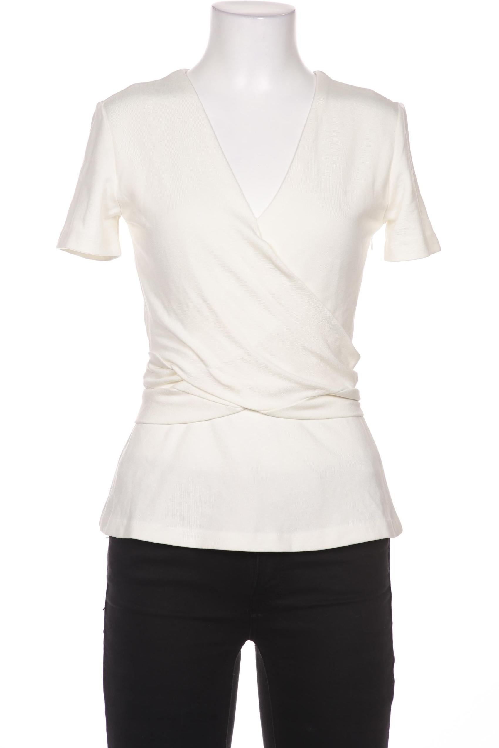 

Mango Damen T-Shirt, cremeweiß, Gr. 36