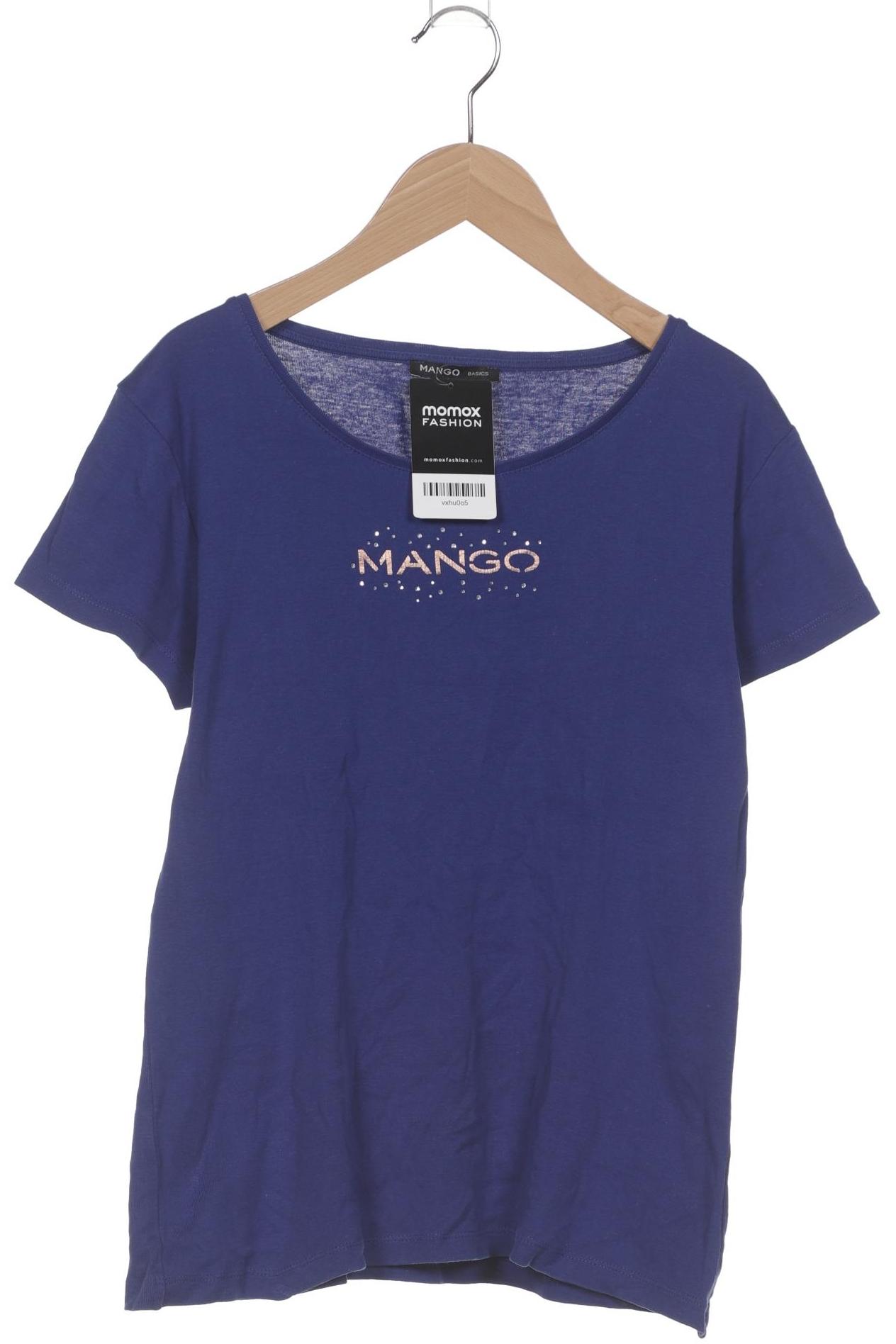 

Mango Damen T-Shirt, marineblau, Gr. 42
