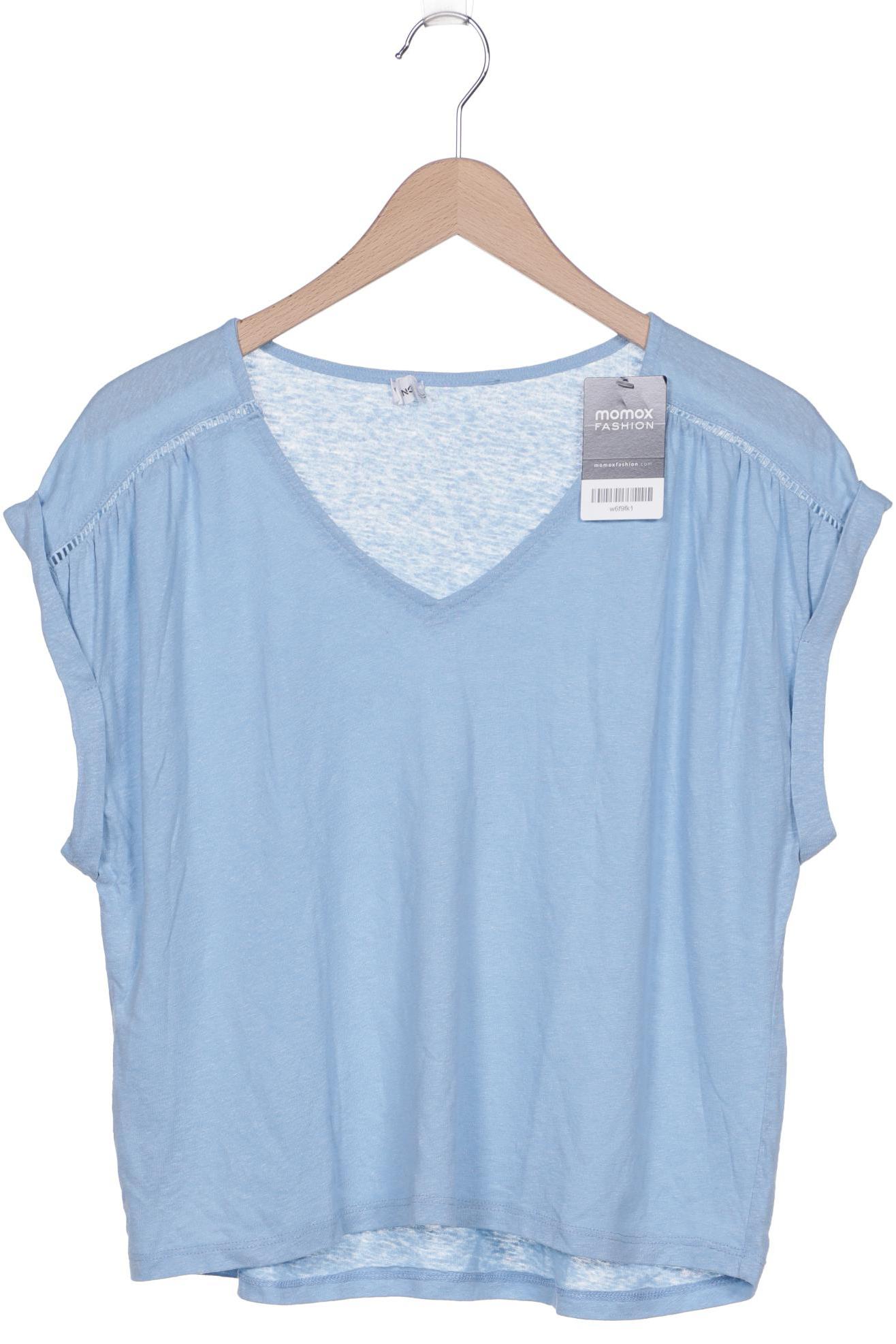 

MANGO Damen T-Shirt, blau