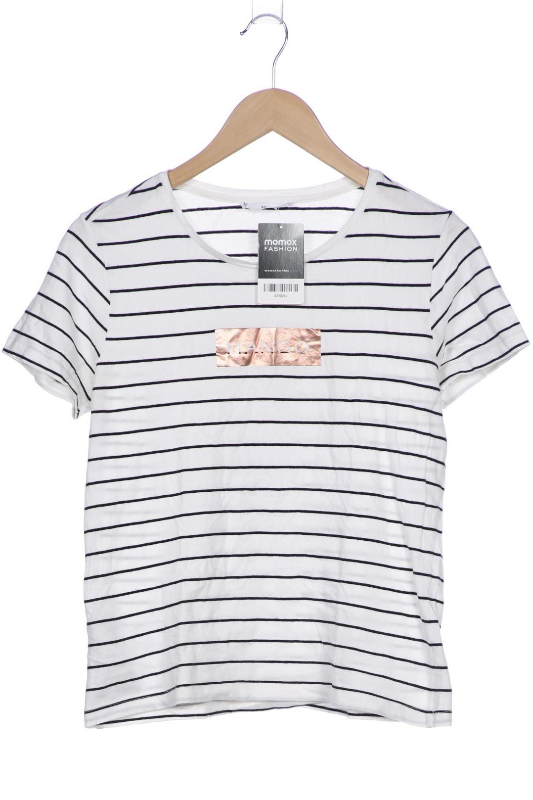 

Mango Damen T-Shirt, weiß, Gr. 44