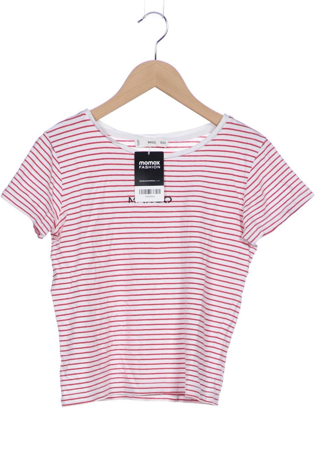 

Mango Damen T-Shirt, weiß, Gr. 34
