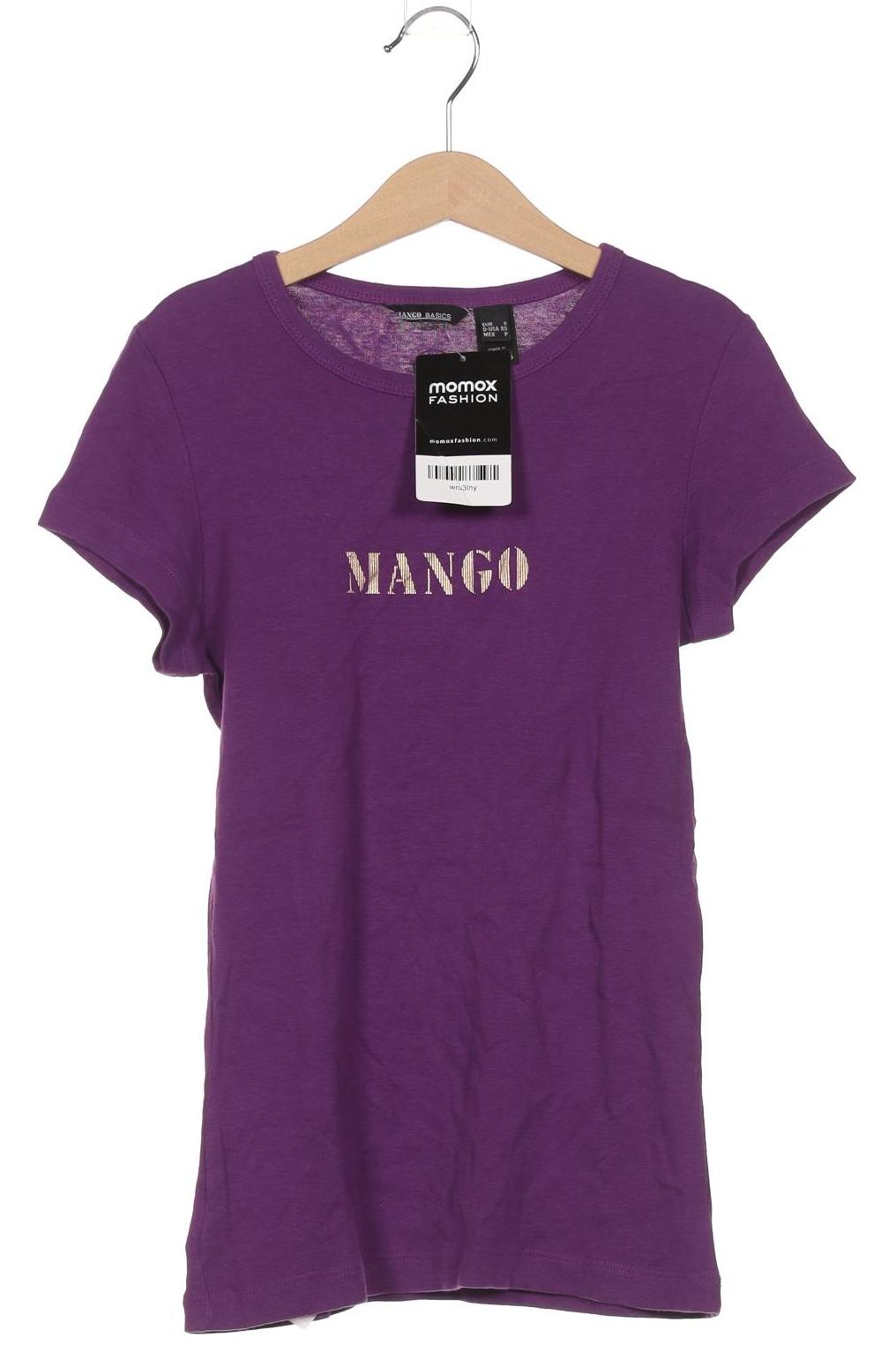 

Mango Damen T-Shirt, flieder, Gr. 36