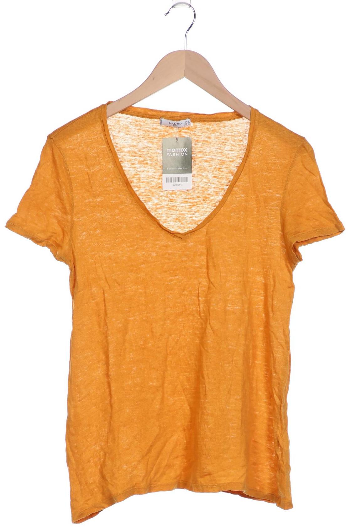 

Mango Damen T-Shirt, orange, Gr. 36
