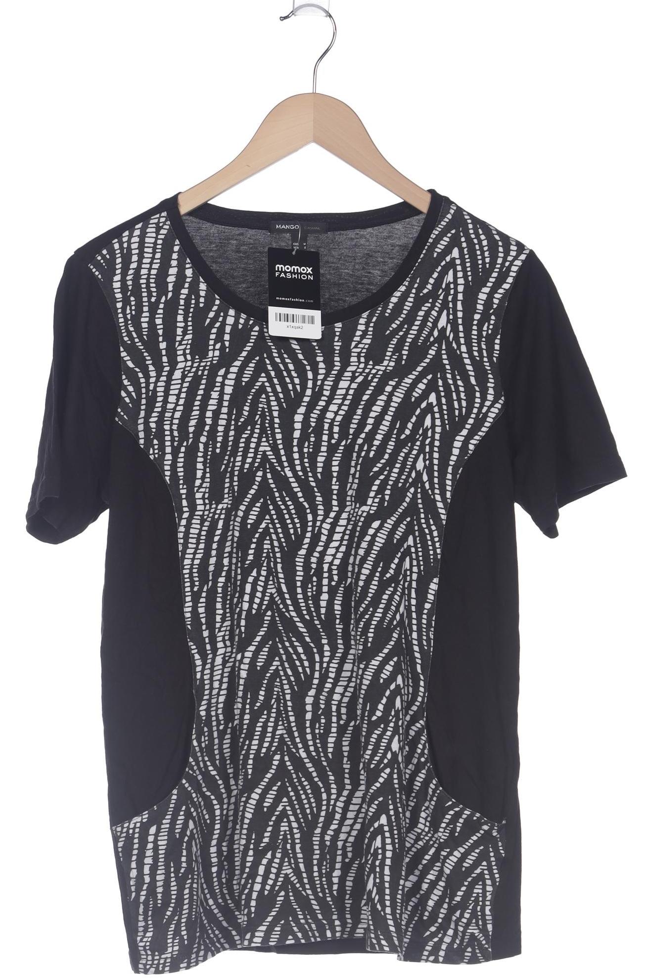 

Mango Damen T-Shirt, schwarz, Gr. 38