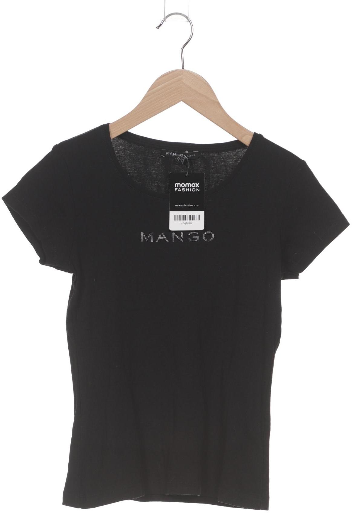 

Mango Damen T-Shirt, schwarz, Gr. 36
