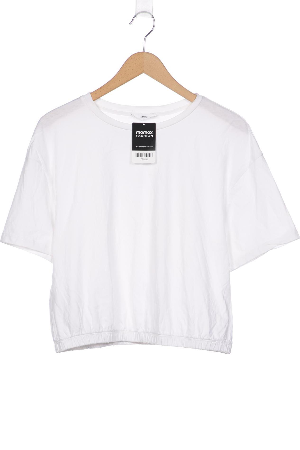 

Mango Damen T-Shirt, weiß, Gr. 44