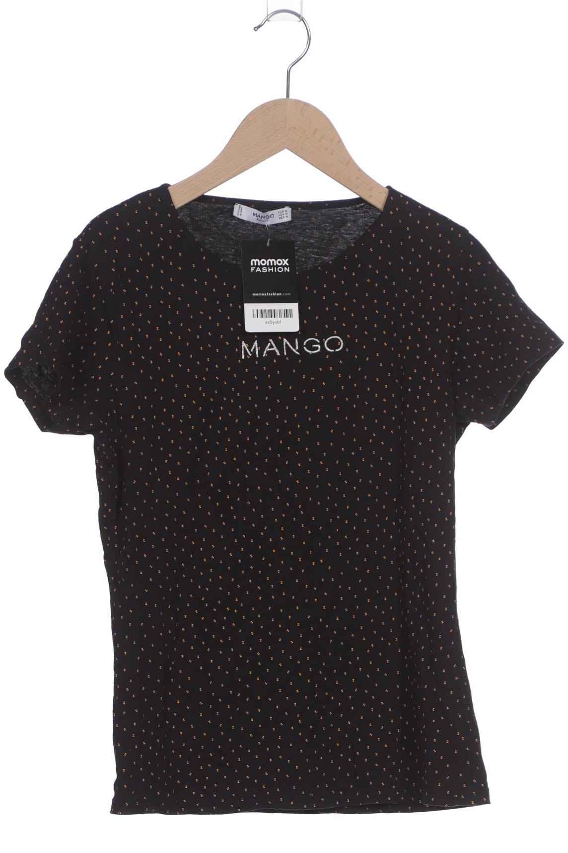 

Mango Damen T-Shirt, schwarz, Gr. 38