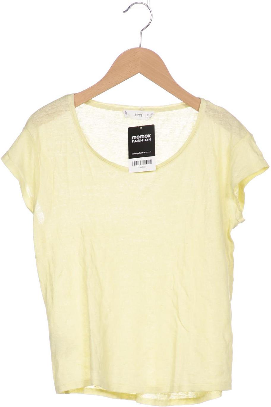 

Mango Damen T-Shirt, gelb, Gr. 34