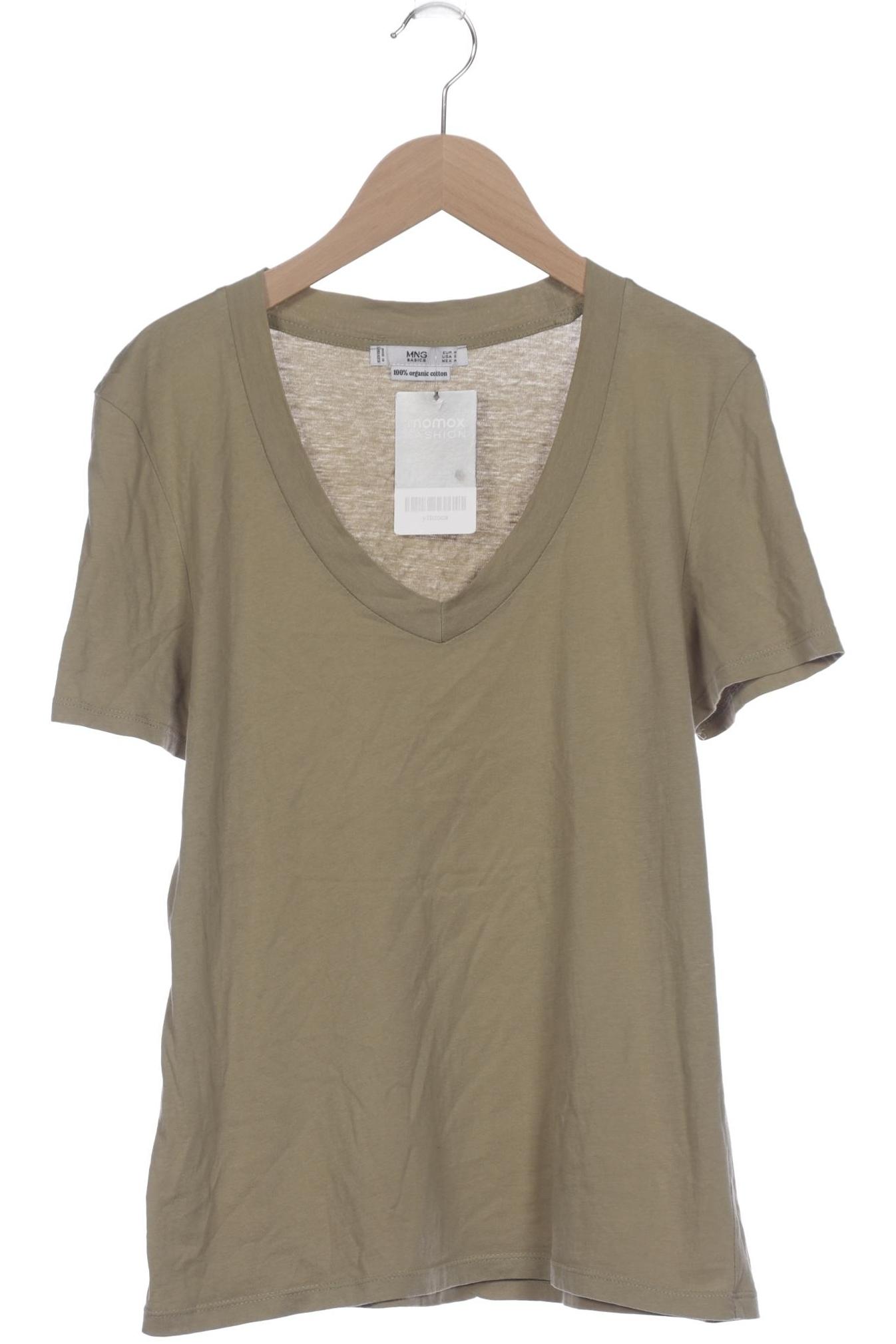 

Mango Damen T-Shirt, grün, Gr. 38
