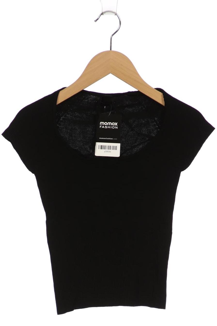 

Mango Damen T-Shirt, schwarz, Gr. 36