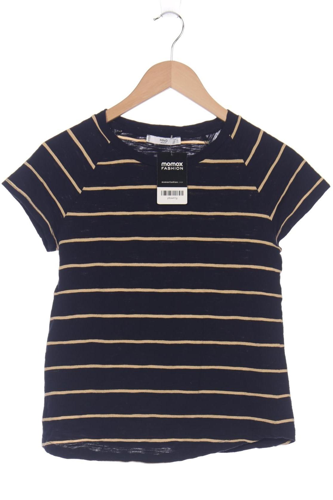 

Mango Damen T-Shirt, marineblau, Gr. 36