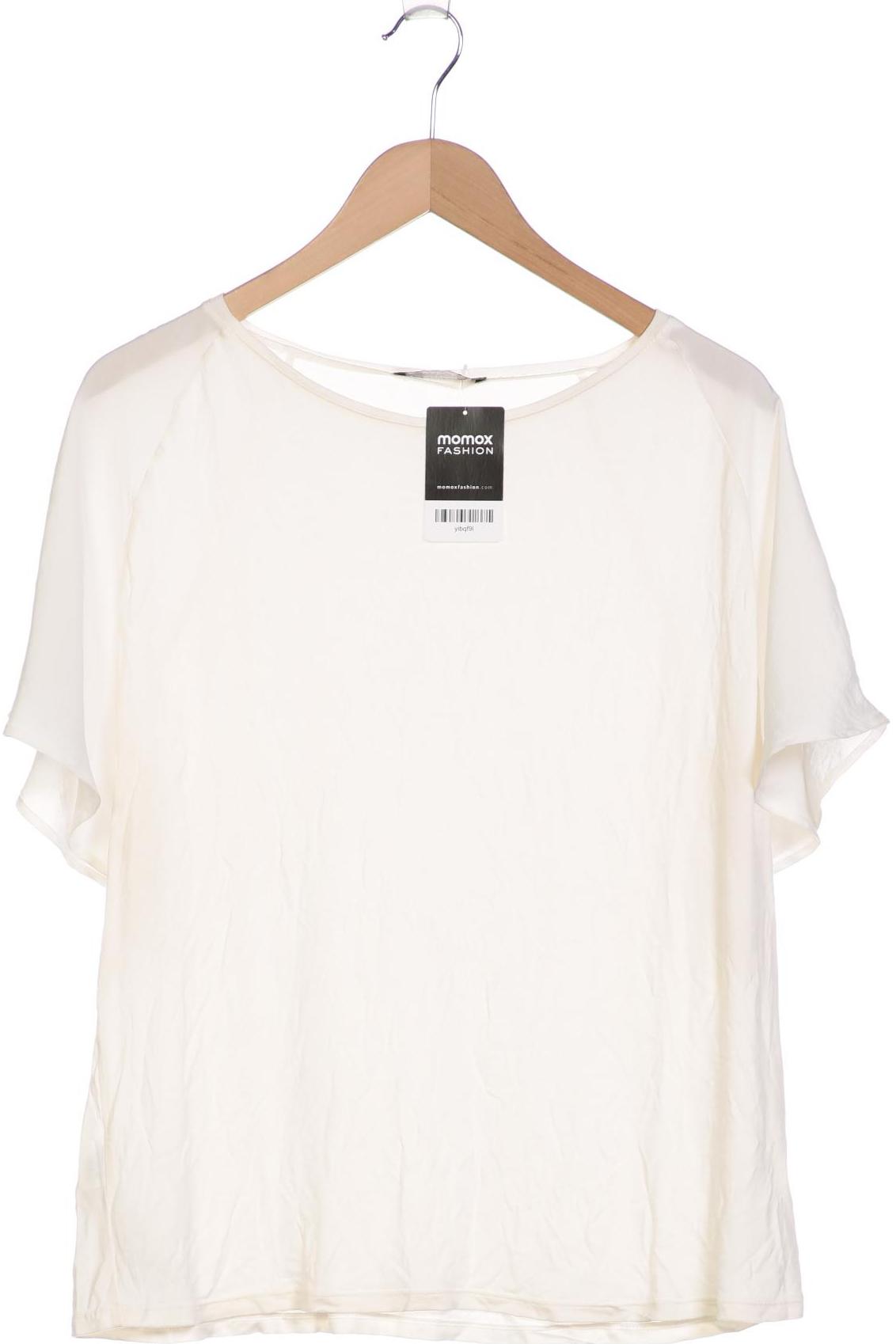 

Mango Damen T-Shirt, cremeweiß, Gr. 44