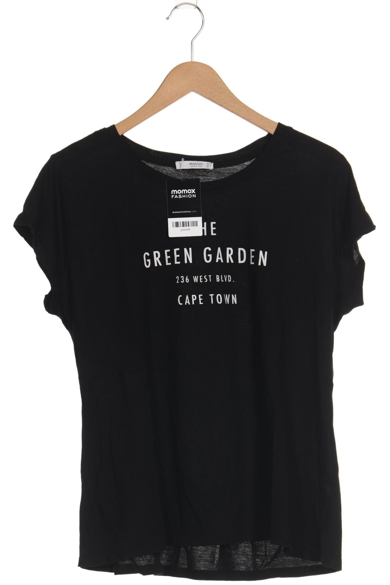 

Mango Damen T-Shirt, schwarz, Gr. 42