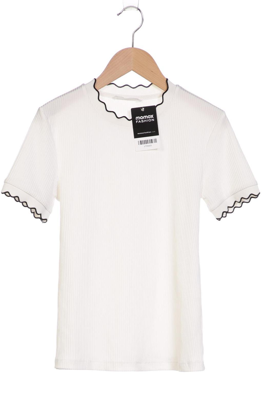 

Mango Damen T-Shirt, weiß, Gr. 36